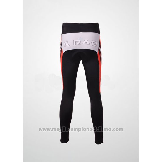 2010 Abbigliamento Ciclismo Rock Racing Rosso e Azzurro Manica Lunga e Salopette